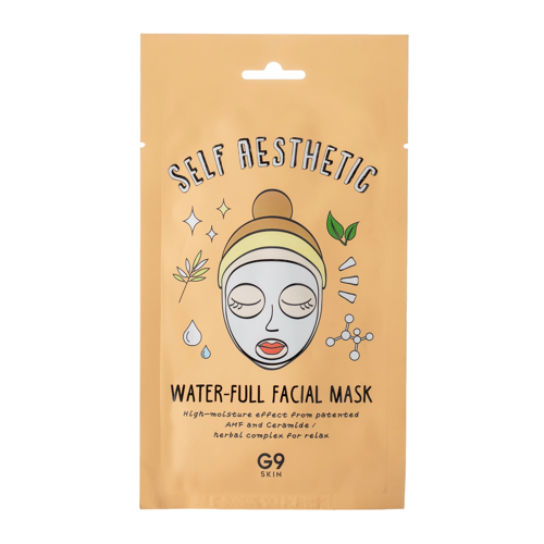 G9Skin - Self Aesthetic Water-Full Facial Mask - Intensywnie Nawilżająca Maska w Płachcie - 1szt/23ml