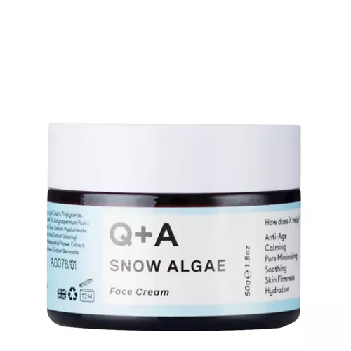 Q+A - Snow Algae Intensive Face Cream - Krem do Twarzy ze Śnieżnymi Algami - 50g
